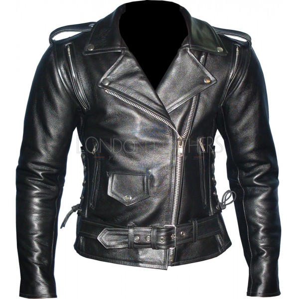 Ladies Goth Motorcycle Leather Jacket Ladies Goth Motorcycle Leather Jacket